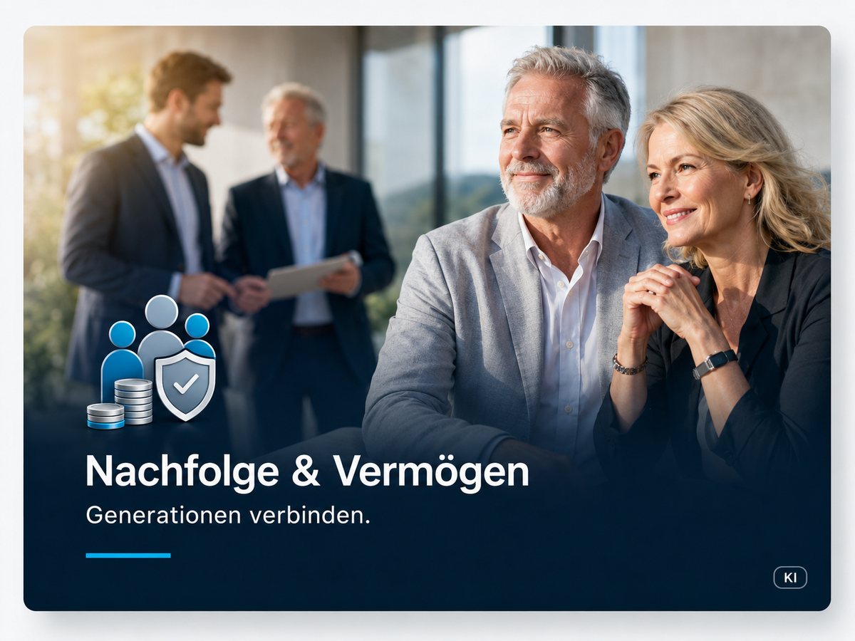 Generationengespräch – Beratung zu Nachfolge und Vermögen