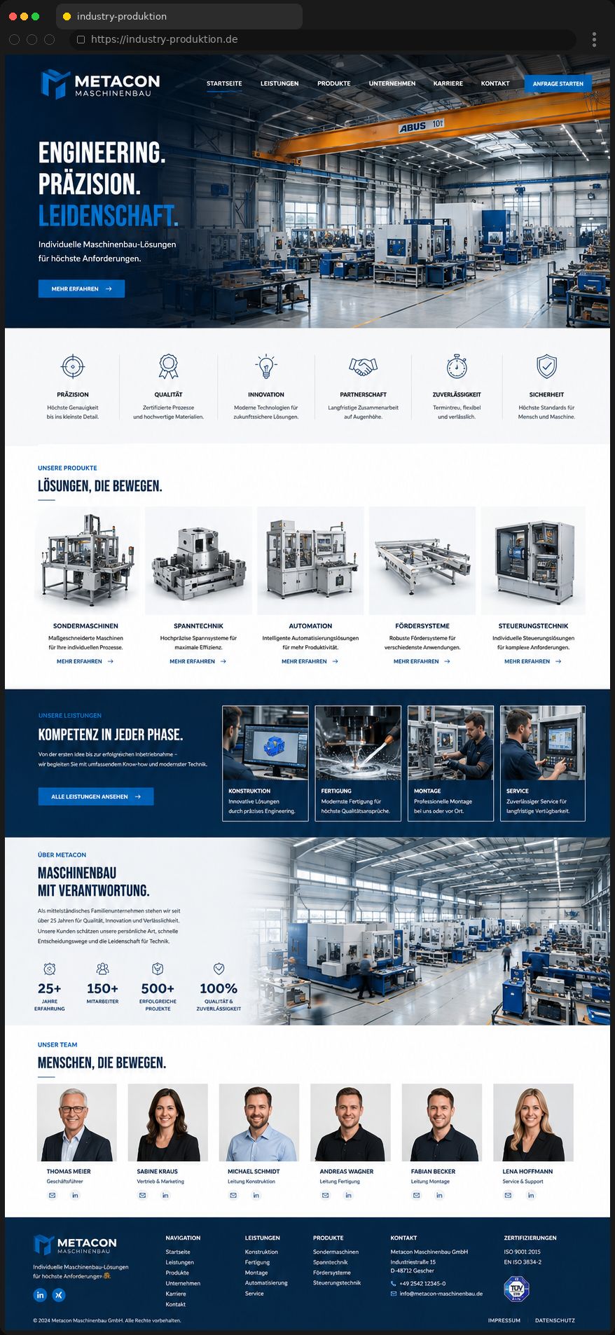 Vollständige Ansicht des Stils INDUSTRY