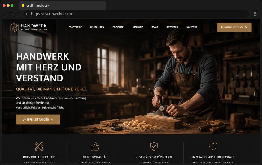 Stilwelt CRAFT für Handwerk