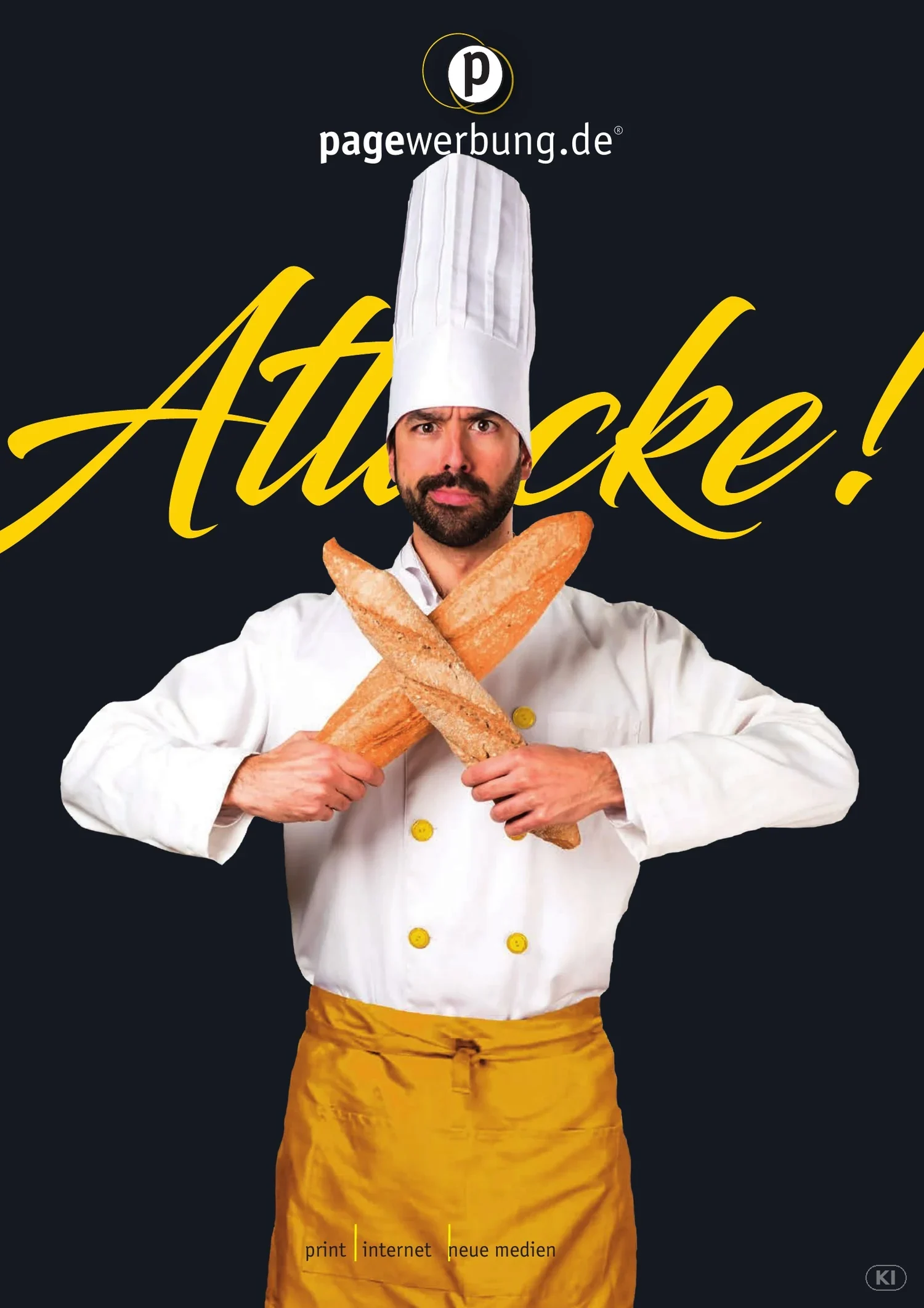 Titel der Broschüre Attacke.