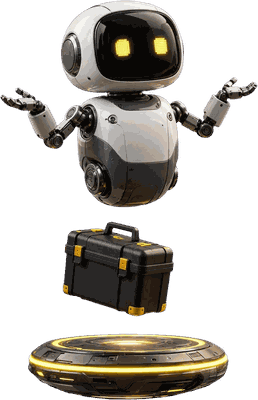 Hover, der Assistent von PageCharge, schaut traurig