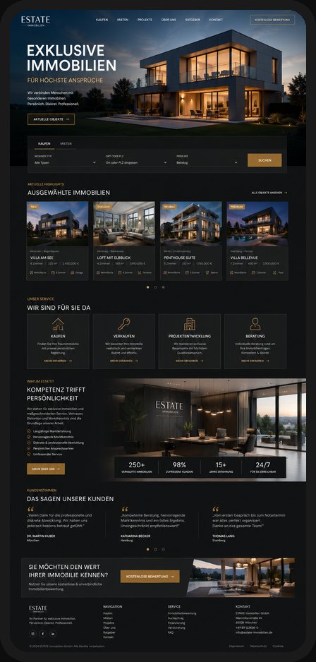 Stilwelt ESTATE auf dem Smartphone