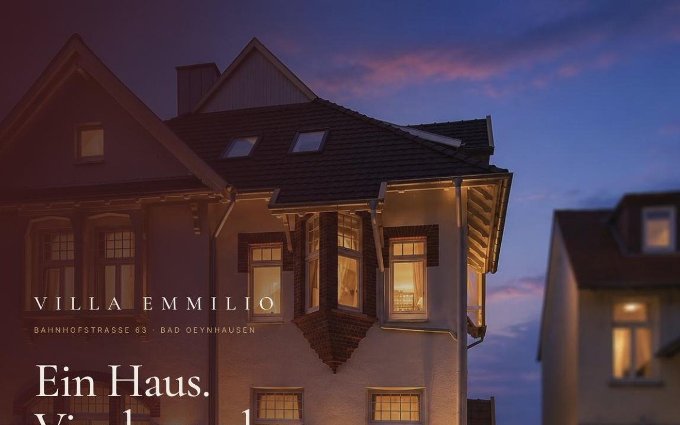 Startseite von Villa Emmilio